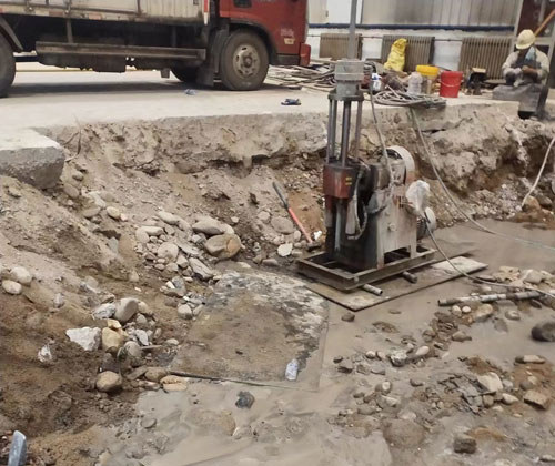 铁山公路下沉压浆